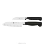 Cutlery Zwilling 2H4BZ4410 Four Star 2-pc, Asian Starter Set