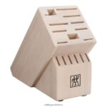 Cutlery Zwilling 2H4BZ4446 Storage ash, ash, TWIN Solid White Knife block empty