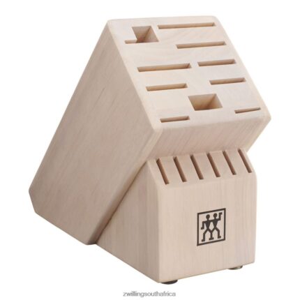 Cutlery Zwilling 2H4BZ4446 Storage ash, ash, TWIN Solid White Knife block empty