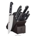 Cutlery Zwilling 2H4BZ444 Pro 10-pc, Knife block set, walnut