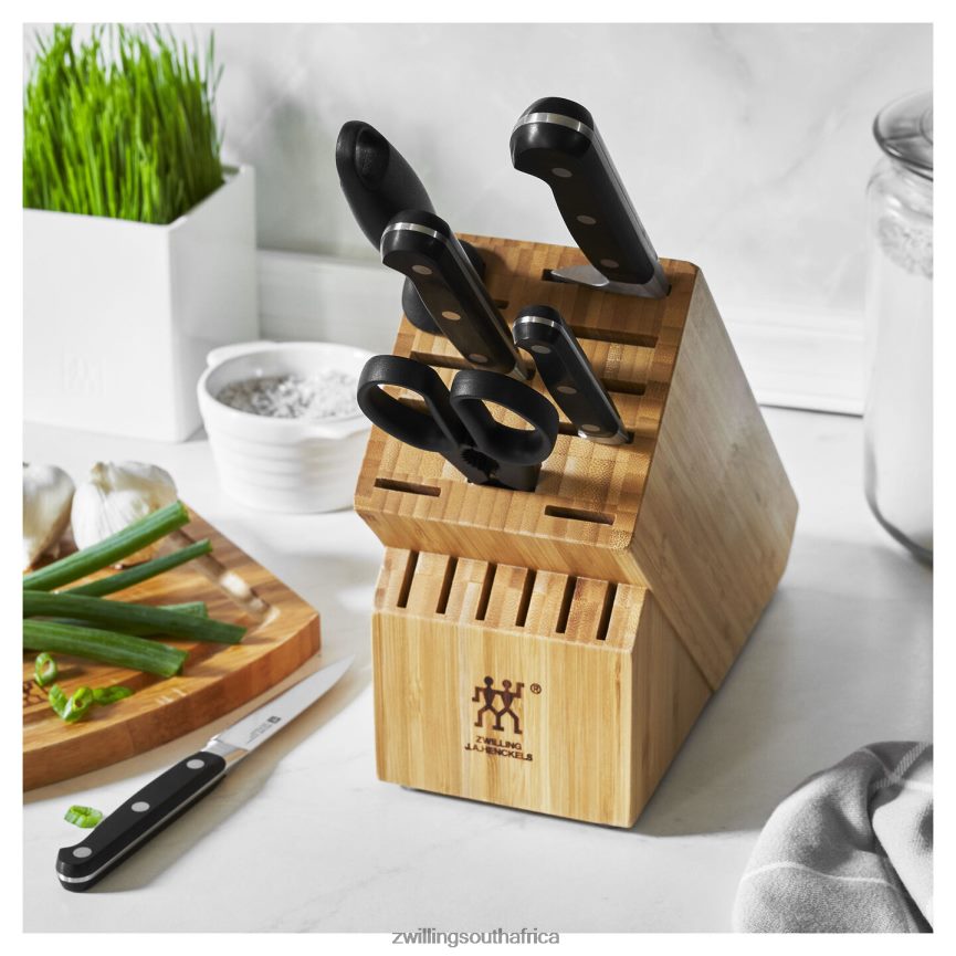 Cutlery Zwilling 2H4BZ451 Professional S 7-pc, Knife block set, natural - Image 6