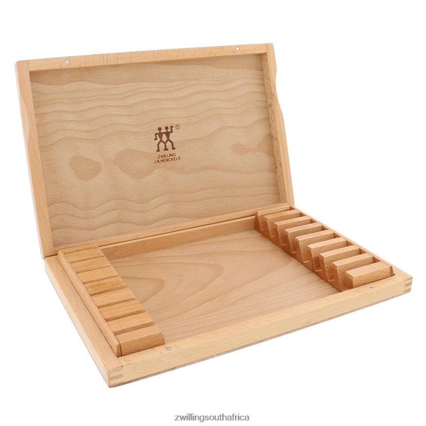Cutlery Zwilling 2H4BZ452 Steak Sets 8-pc, Stainless Steel Steak Knife Set with Wood Presentation Case - Image 4