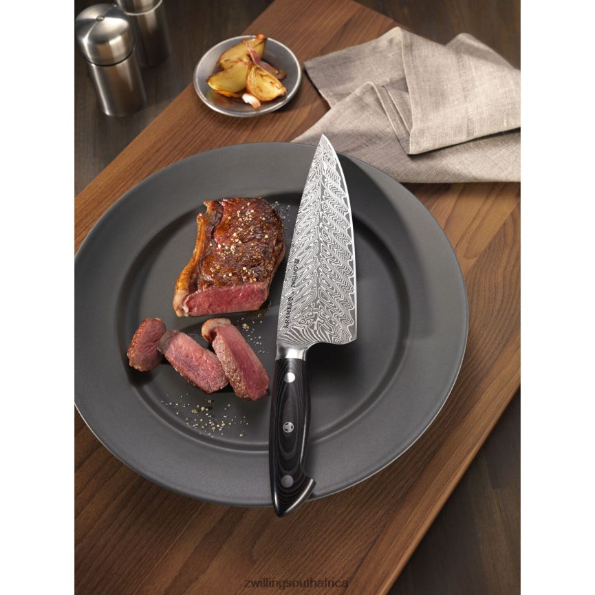 Cutlery Zwilling 2H4BZ453 Kramer - EUROLINE Stainless Damascus Collection 8-inch, Chef's knife - Image 4