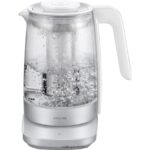 Cutlery Zwilling 2H4BZ4548 Enfinigy Glass Kettle - Silver - Refurbished - Image 3