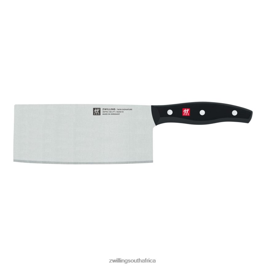 Cutlery Zwilling 2H4BZ456 TWIN Signature 7-inch, Chinese Chef's Knife/Vegetable Cleaver - Image 1
