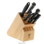 Cutlery Zwilling 2H4BZ459 Gourmet 7-pc, Knife block set, natural
