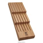 Cutlery Zwilling 2H4BZ470 Storage Beechwood, In-drawer Knife Organizer