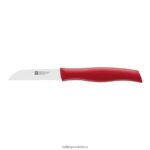 Cutlery Zwilling 2H4BZ47 TWIN Grip 3-inch, Vegetable Knife Red