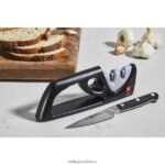 Cutlery Zwilling 2H4BZ487 TWO-STAGE PULL-THROUGH SHARPENER-GRAY - Image 2