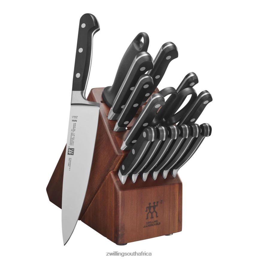 Cutlery Zwilling 2H4BZ489 Professional S 16-pc, Knife block set, acacia - Image 1