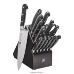 Cutlery Zwilling 2H4BZ490 Professional S 16-pc, Knife block set, black matte