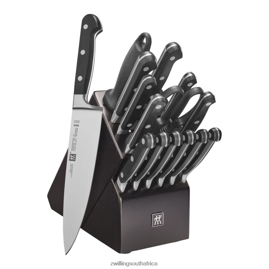 Cutlery Zwilling 2H4BZ490 Professional S 16-pc, Knife block set, black matte - Image 1