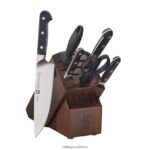 Cutlery Zwilling 2H4BZ493 Pro 7-pc, Knife block set, acacia