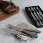 Cutlery Zwilling 2H4BZ49 Steak Sets 8-pc, stainless steel Porterhouse Steak Knife Set in Black Presentation Box - Image 6