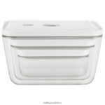 Kitchen Zwilling 2H4BZ4451 Fresh & Save S/M/L / 3-pc Vacuum Container Set, grey - Image 2