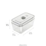 Kitchen Zwilling 2H4BZ4451 Fresh & Save S/M/L / 3-pc Vacuum Container Set, grey - Image 4