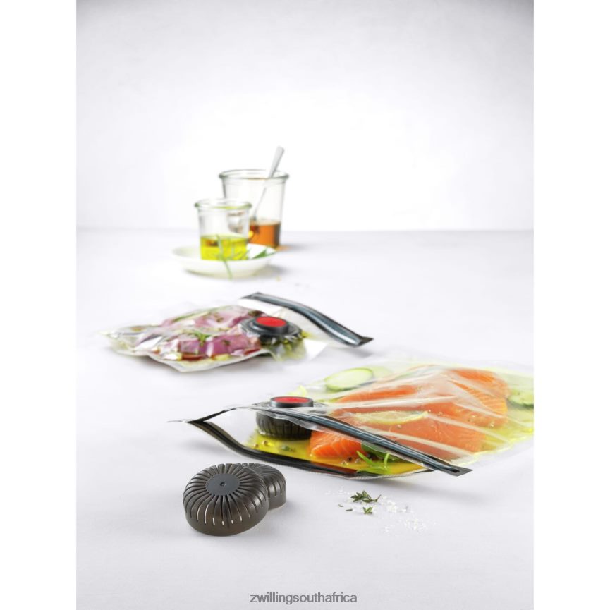 Kitchen Zwilling 2H4BZ4453 Fresh & Save Vacuum accessory set liquid barrier, 6-pc - Image 2