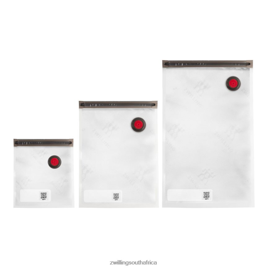Kitchen Zwilling 2H4BZ4458 Fresh & Save S/M/L / 20-pc Vacuum bag set, plastic - Image 1