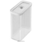 Kitchen Zwilling 2H4BZ4460 Fresh & Save CUBE Container Set, M / 5-pc, transparent-white - Image 2