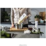 Kitchen Zwilling 2H4BZ4460 Fresh & Save CUBE Container Set, M / 5-pc, transparent-white - Image 4
