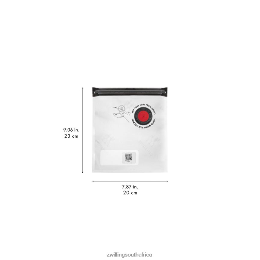 Kitchen Zwilling 2H4BZ4464 Fresh & Save S/M/L / 10-pc Vacuum bag set, plastic - Image 3