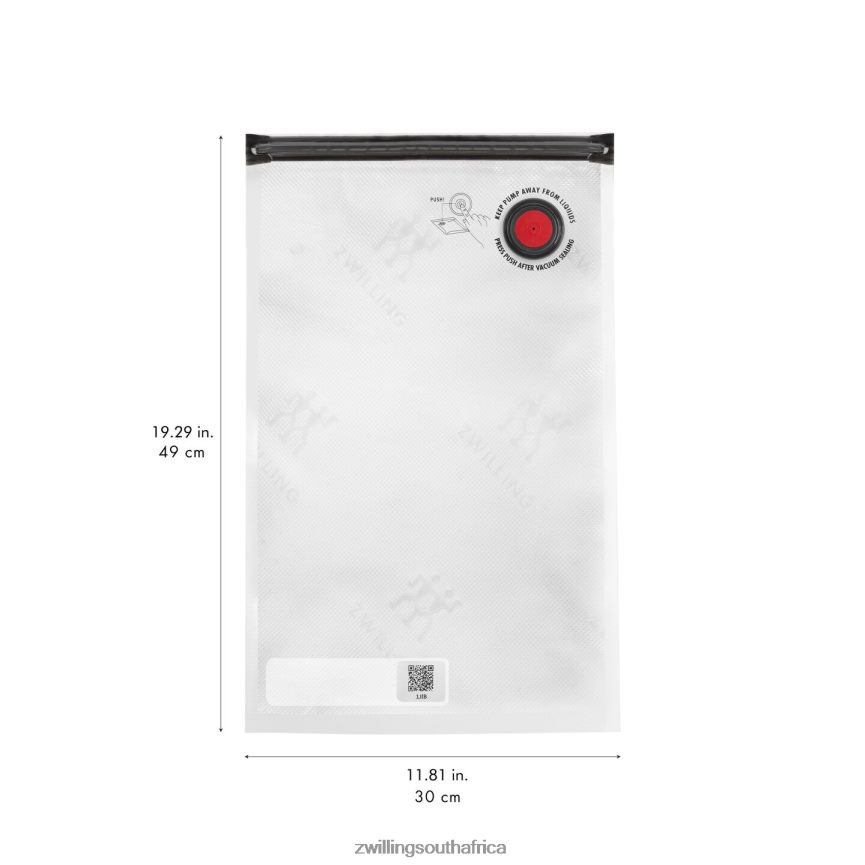Kitchen Zwilling 2H4BZ4464 Fresh & Save S/M/L / 10-pc Vacuum bag set, plastic - Image 5