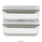 Kitchen Zwilling 2H4BZ4467 Fresh & Save S / 2-pc Small Vacuum Container, glass, grey