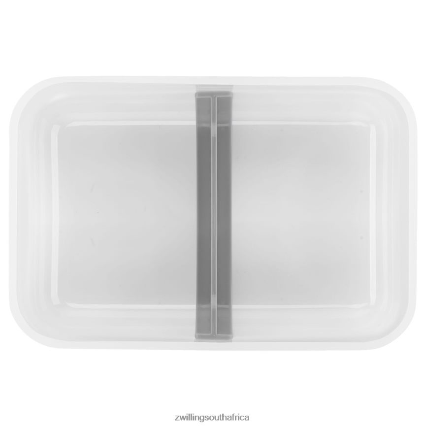 Kitchen Zwilling 2H4BZ4473 Fresh & Save L Flat Vacuum lunch box, plastic, semitransparent-grey - Image 5