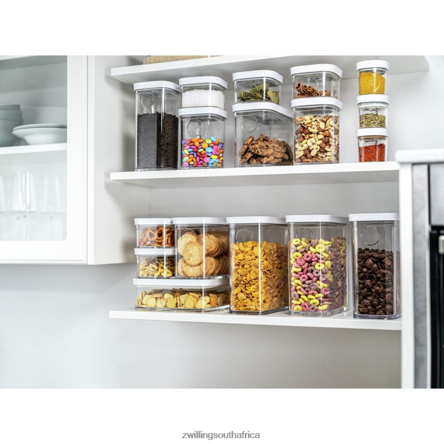 Kitchen Zwilling 2H4BZ4475 Fresh & Save CUBE Container L, 1.75 qt, transparent-white - Image 6
