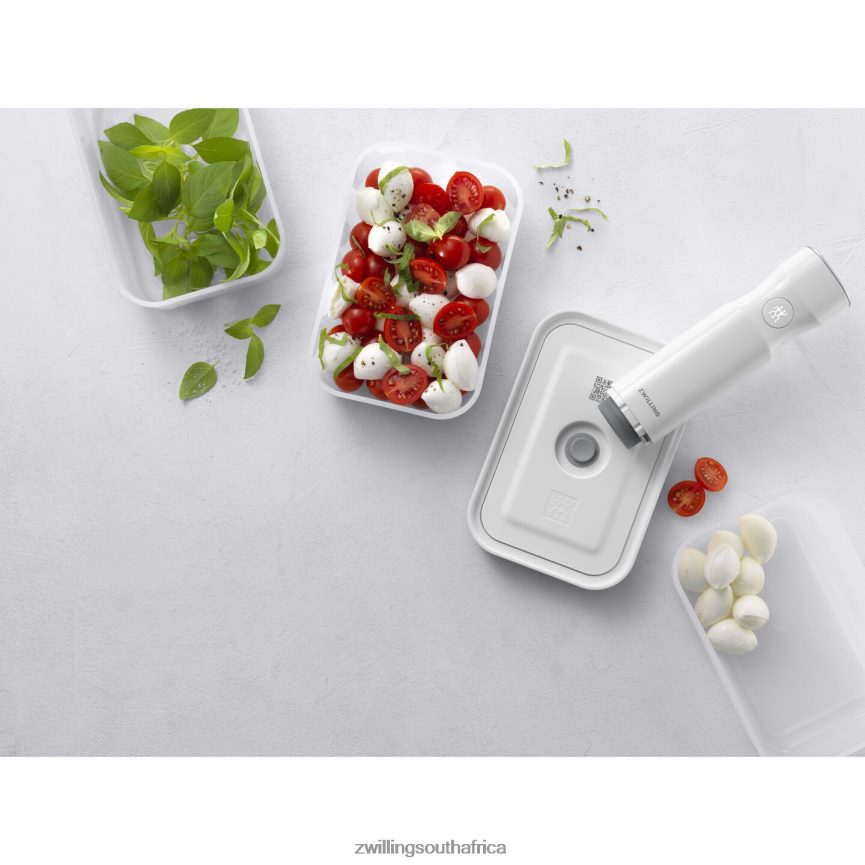 Kitchen Zwilling 2H4BZ4476 Fresh & Save S/M/L / 3-pc Vacuum Container, plastic, semitransparent-grey - Image 3