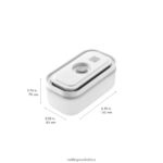 Kitchen Zwilling 2H4BZ4476 Fresh & Save S/M/L / 3-pc Vacuum Container, plastic, semitransparent-grey - Image 5