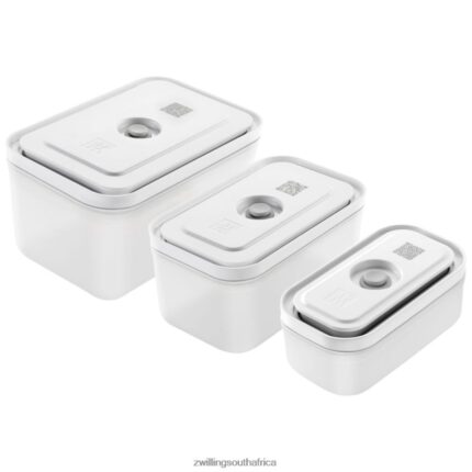 Kitchen Zwilling 2H4BZ4476 Fresh & Save S/M/L / 3-pc Vacuum Container, plastic, semitransparent-grey