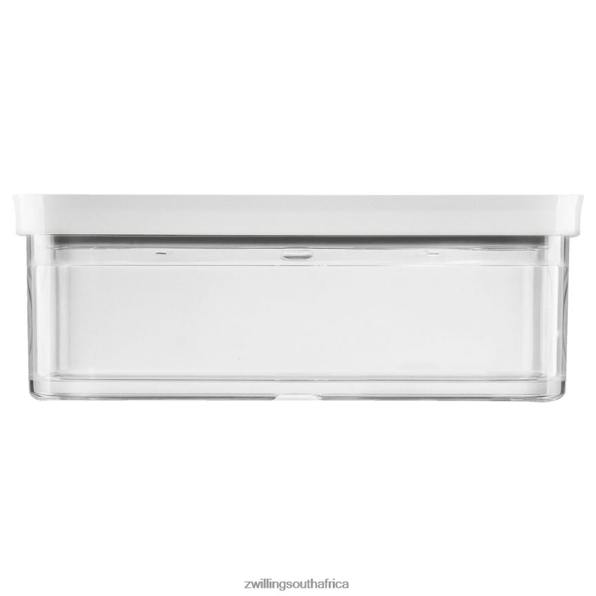 Kitchen Zwilling 2H4BZ4478 FRESH & SAVE CUBE CONTAINER SET WITH VACUUM PUMP, MEDIUM, 6-PC, TRANSPARENT-WHITE - Image 2