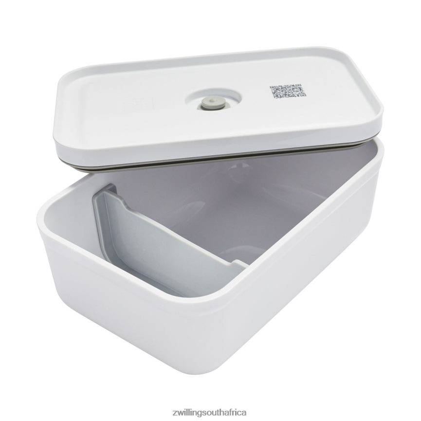 Kitchen Zwilling 2H4BZ4485 Fresh & Save L Vacuum lunch box, plastic, white-grey - Image 5