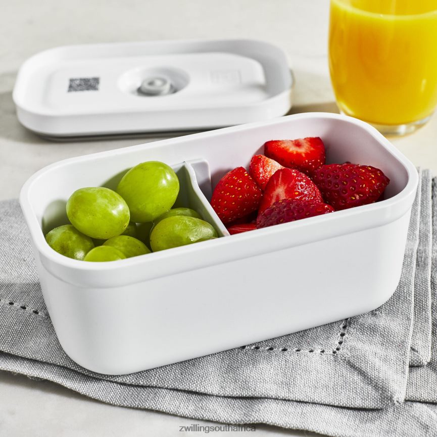 Kitchen Zwilling 2H4BZ4501 Fresh & Save S Vacuum lunch box, plastic, white-grey - Image 6