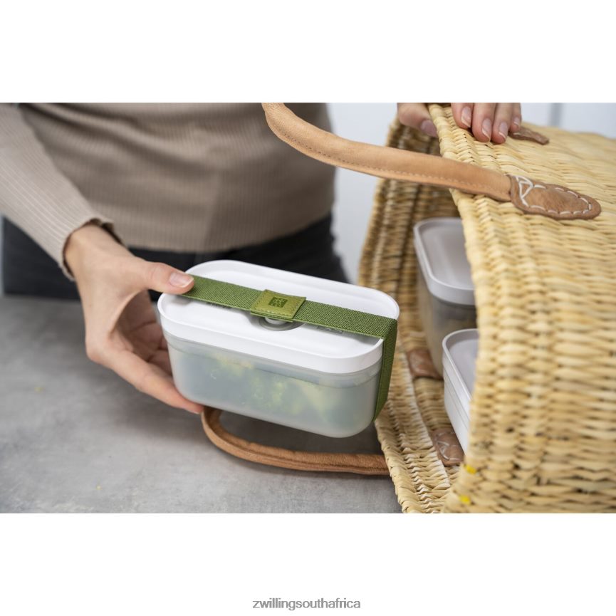 Kitchen Zwilling 2H4BZ4502 Fresh & Save S Vacuum lunch box, plastic, semitransparent-grey - Image 2