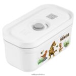 Kitchen Zwilling 2H4BZ4511 Fresh & Save S DINOS Vacuum lunch box, plastic, white-grey