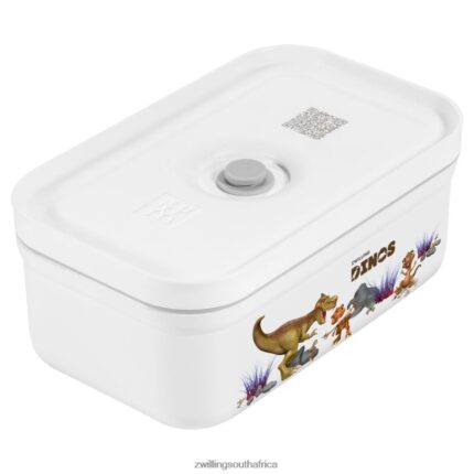 Kitchen Zwilling 2H4BZ4512 Fresh & Save M DINOS Vacuum lunch box, plastic, white-grey