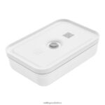 Kitchen Zwilling 2H4BZ4514 Fresh & Save L Flat Vacuum lunch box, plastic, white-grey