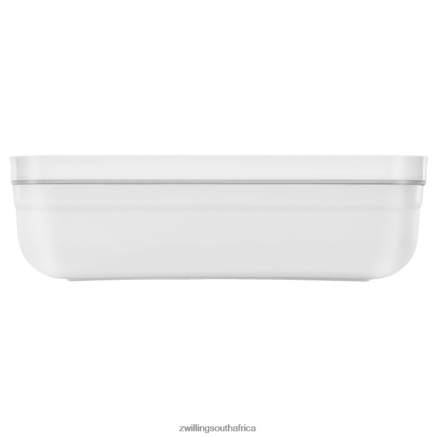 Kitchen Zwilling 2H4BZ4514 Fresh & Save L Flat Vacuum lunch box, plastic, white-grey - Image 3