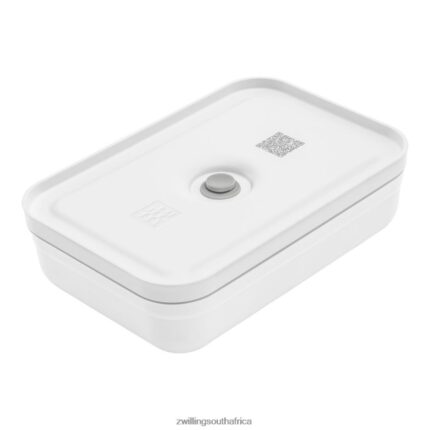 Kitchen Zwilling 2H4BZ4514 Fresh & Save L Flat Vacuum lunch box, plastic, white-grey
