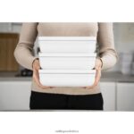 Kitchen Zwilling 2H4BZ4514 Fresh & Save L Flat Vacuum lunch box, plastic, white-grey - Image 8