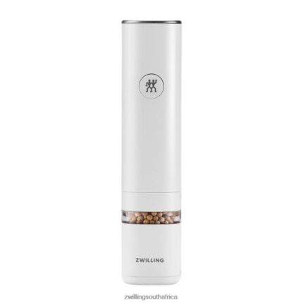 Kitchen Zwilling 2H4BZ4550 Enfinigy Electric Salt/Pepper Mill, white
