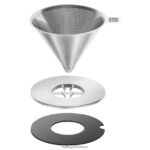 Kitchen Zwilling 2H4BZ4574 Coffee Pour over coffee dripper, 18/10 Stainless Steel - Image 5