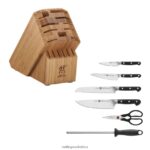 Cutlery Zwilling 2H4BZ4100 Pro 7-pc, Knife block set, bamboo - Image 2